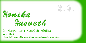 monika husveth business card